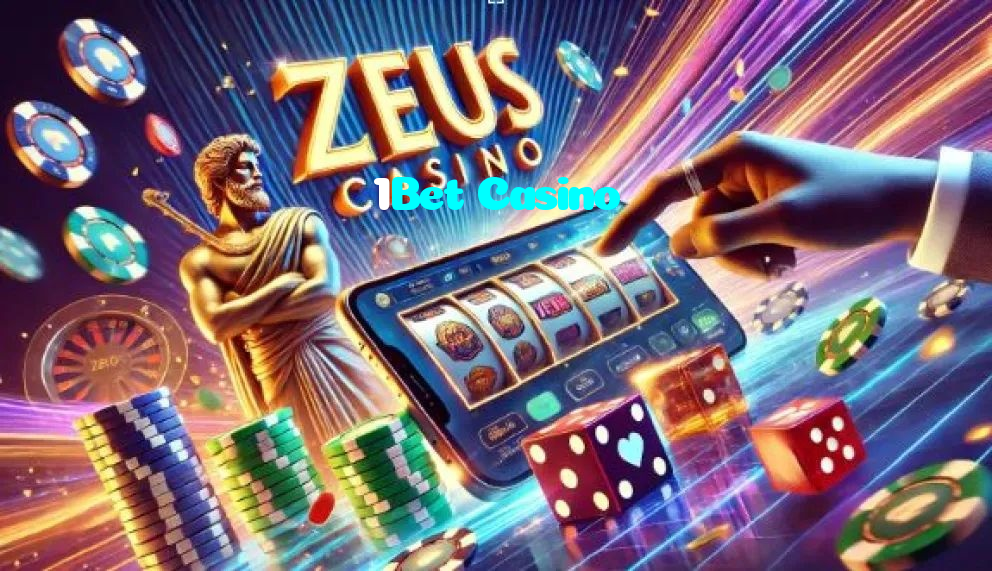 1Bet Casino casino presented on mobile device in Pakistan with slots and live games